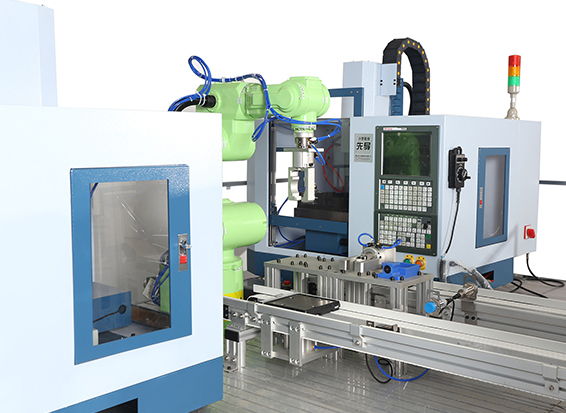 桌麵級教學五軸數控機床